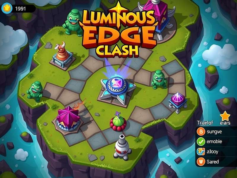 Luminous Edge Clash Map